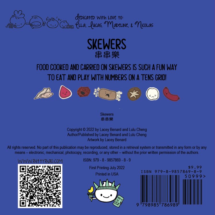 Skewers back cover