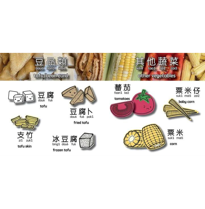 Learn ingredient names with this bilingual Cantonese book