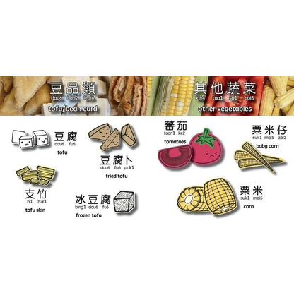 Learn ingredient names with this bilingual Cantonese book